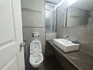 Bathroom in 2 BHK Apartment at Arihant Aspire, Palaspe Phata – for Rent