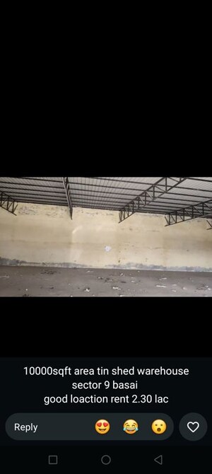 Furnished Amenities in  Warehouse at Basai Enclave, Sector 37c – for Rent