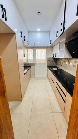 Kitchen in 3 BHK Apartment at Meridian Park At The Prestige City, Sarjapur Road – for Rent