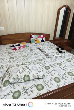 Bedroom in 2 BHK Apartment at Supreme Homes, Dhakoli – for Rent