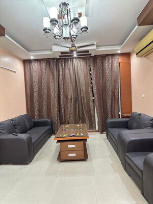 Living Room in 4 BHK Apartment at Orchid Petals, Sector 49 – for Rent
