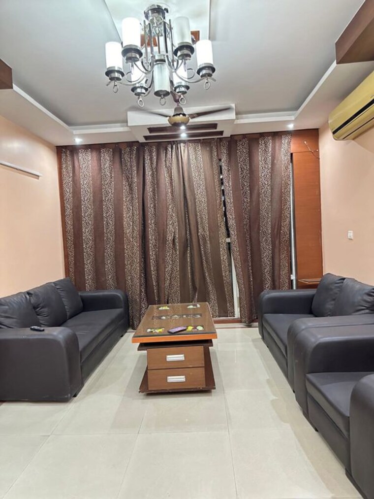 Living Room, orchid-petals 4 Bedroom 2700 Sq.Ft. Apartment In Sector 49 Gurgaon 10433513