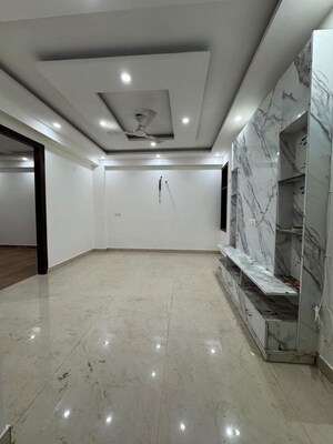 Bathroom in 3 BHK Builder Floor at Chattarpur – for Rent