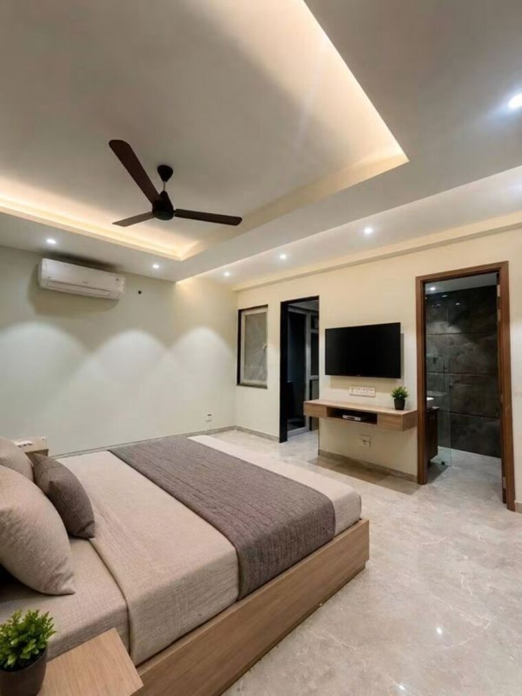 Living Room, chattarpur 3 Bedroom 1250 Sq.Ft. Apartment In Chattarpur Delhi 10569393