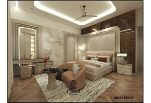 Living Room in 5 BHK Villa at Panchshil Yoo Villas, Wagholi – for Sale