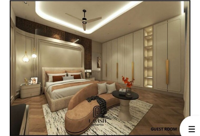 Living Room, panchshil-yoo-villas 5 Bedroom 6000 Sq.Ft. Villa In Wagholi Pune 10569399