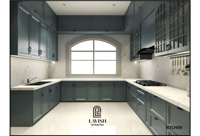 Kitchen, panchshil-yoo-villas 5 Bedroom 6000 Sq.Ft. Villa In Wagholi Pune 10569399