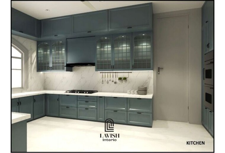 Kitchen, panchshil-yoo-villas 5 Bedroom 6000 Sq.Ft. Villa In Wagholi Pune 10569399