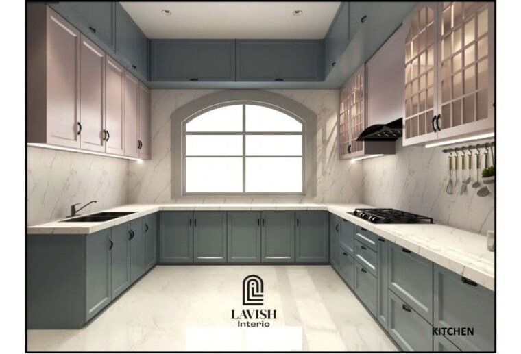 Kitchen, panchshil-yoo-villas 5 Bedroom 6000 Sq.Ft. Villa In Wagholi Pune 10569399