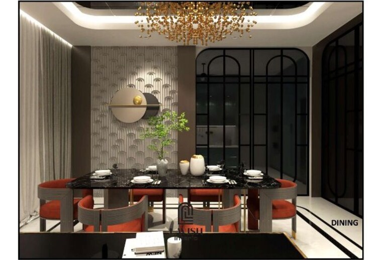 Living Room, panchshil-yoo-villas 5 Bedroom 6000 Sq.Ft. Villa In Wagholi Pune 10569399