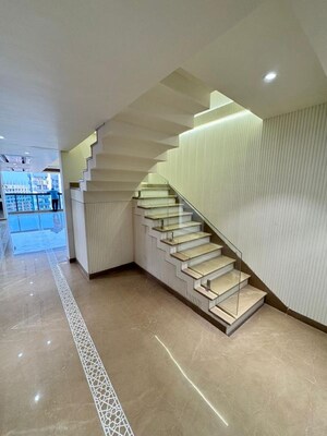 Staircase in 5 BHK Penthouse at Amar Shaheed Path – for Sale