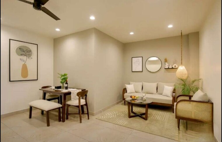 Living Room, gomti nagar 3 Bedroom 1806 Sq.Ft. Apartment In Gomti Nagar Lucknow 10569423