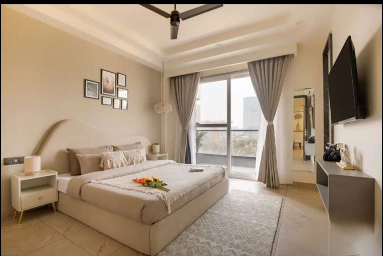 Bedroom, gomti nagar 3 Bedroom 1806 Sq.Ft. Apartment In Gomti Nagar Lucknow 10569423