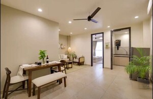 Living Room in 3 BHK Apartment at Gomti Nagar – for Rent