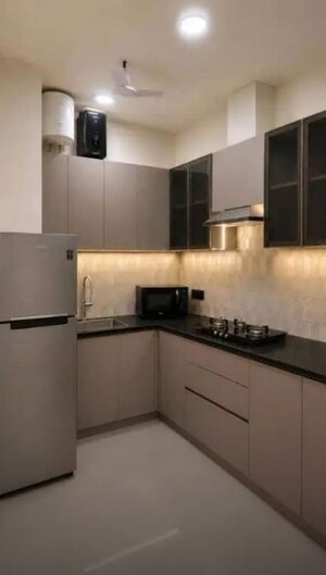 Kitchen in 3 BHK Apartment at Gomti Nagar – for Rent