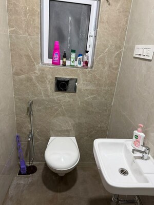Bathroom in 1 BHK Apartment at Barley House, Andheri East – for Rent