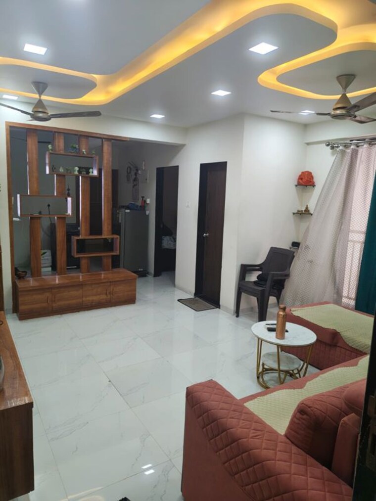 Living Room, siddharth-riverwood-park 2 Bedroom 609 Sq.Ft. Apartment In Sagarli Gaon Thane 10569512