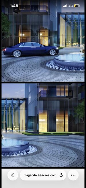 3 BHK Apartment – Exterior View View at Trump Residences, Sector 69 - for Rent