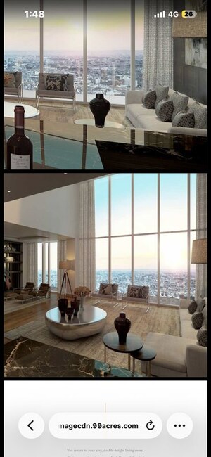 Kitchen in 3 BHK Apartment at Trump Residences, Sector 69 – for Rent