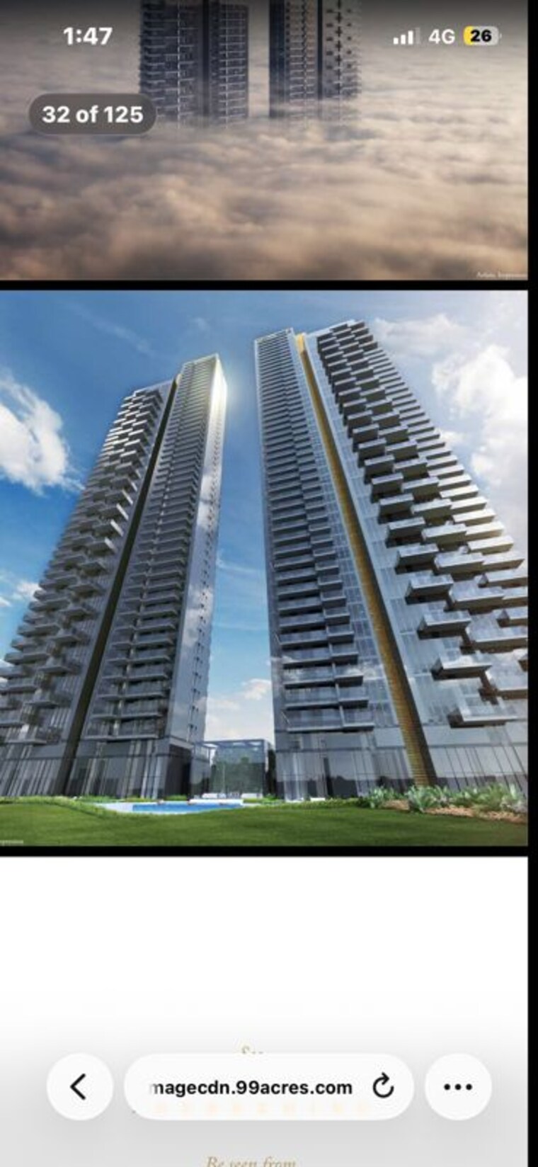 Exterior View, trump-residences 3 Bedroom 3525 Sq.Ft. Apartment In Sector 69 Gurgaon 10569520