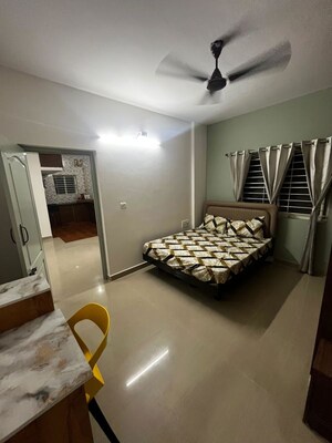 Living Room in 2 BHK Apartment at Keerthana Residency, Kadubeesanahalli – for Rent