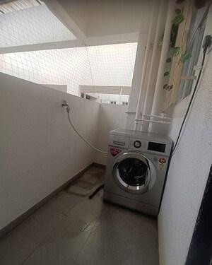Bathroom in 1 BHK Apartment at Fortune Empress, Handewadi – for Rent