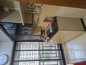 Staircase in 2 BHK Apartment at Raj Residency Kasarvadavali, Kasarvadavali – for Rent