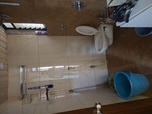 Bathroom in 2 BHK Apartment at Raj Residency Kasarvadavali, Kasarvadavali – for Rent