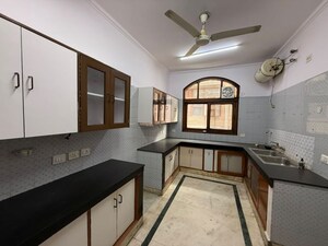 Kitchen in 3 BHK Builder Floor at Nehru Enclave – for Rent