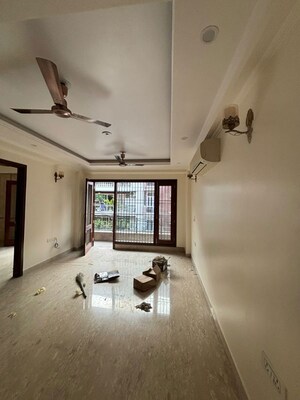 Living Room in 3 BHK Builder Floor at Greater Kailash I – for Rent