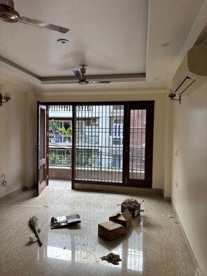 Living Room in 3 BHK Builder Floor at Greater Kailash I – for Rent