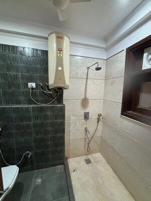 Bathroom in 3 BHK Builder Floor at Greater Kailash I – for Rent