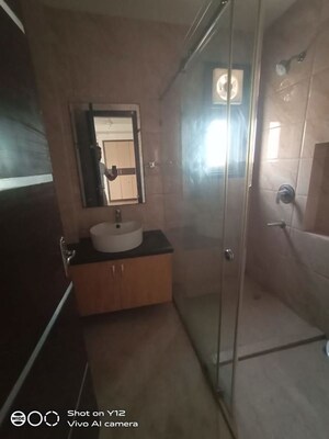 Bathroom in 3 BHK Builder Floor at Greater Kailash I – for Rent