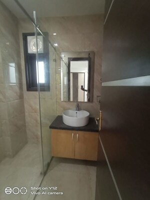 Bathroom in 3 BHK Builder Floor at Greater Kailash I – for Rent