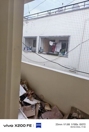 Balcony in 2 BHK Apartment at Ishwar Enclave, Kaggadasapura – for Rent