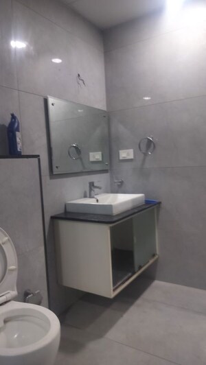 Bathroom in 3 BHK Builder Floor at Jubilee Hills – for Rent