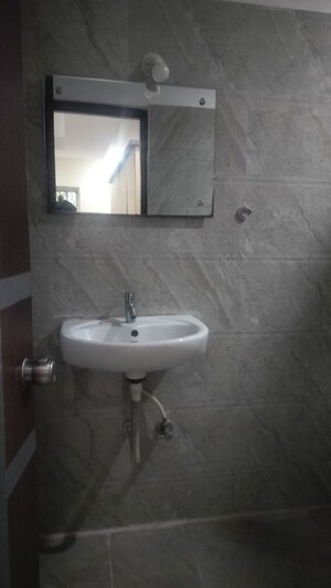 Bathroom in 3 BHK Apartment at Jubilee Hills – for Rent