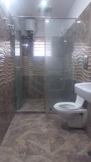 Bathroom in 3 BHK Apartment at Jubilee Hills – for Rent
