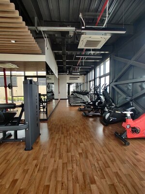Gym in 2 BHK Apartment at Bhartiya Nikoo Homes Phase 2, Thanisandra Main Road – for Rent
