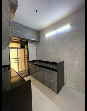 Kitchen in 3 BHK Apartment at Seawoods – for Sale