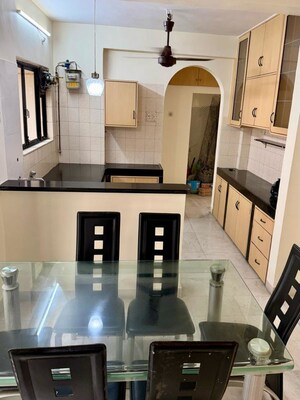 Kitchen in 3 BHK Apartment at Runwal Centre, Deonar – for Rent