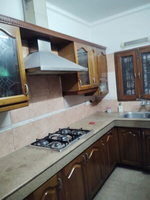 Kitchen in 3 BHK Apartment at Maharishi Dayanand CGHS, Vasant Kunj – for Rent