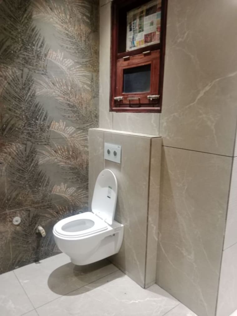 Bathroom, baberpur mandi 3.5 Bedroom 1965 Sq.Ft. Builder Floor In Baberpur Mandi Panipat 10569666