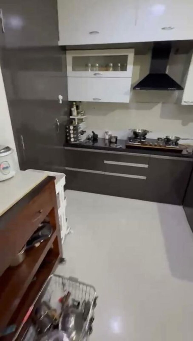 Kitchen, crown-whistling-woods 3 Bedroom 1900 Sq.Ft. Apartment In Kokapet Hyderabad 10569664