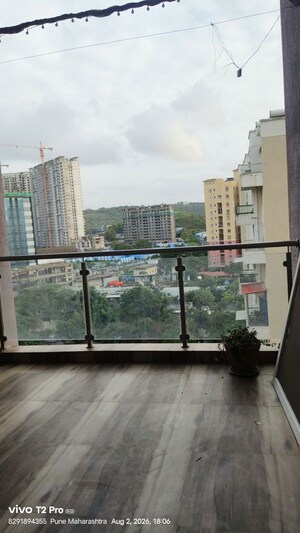 Swimming Pool in 3 BHK Apartment at Goel Ganga Acropolis, Baner – for Rent