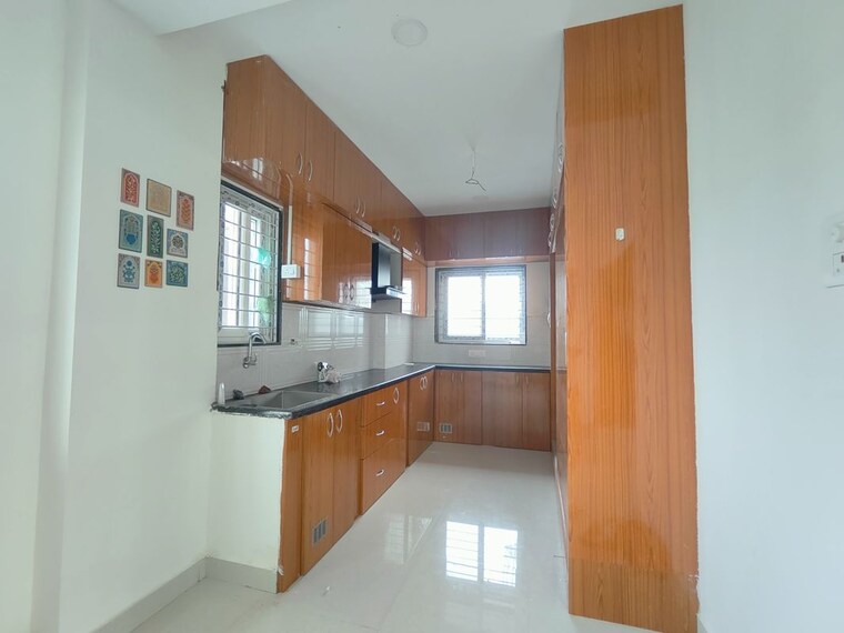 Kitchen, bsr-colony 2 Bedroom 1200 Sq.Ft. Builder Floor In Gachibowli Hyderabad 10569697
