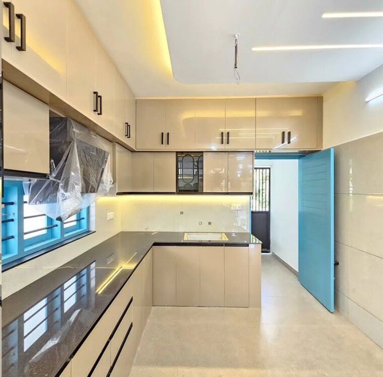 Kitchen, rajapushpa-provincia 3 Bedroom 2280 Sq.Ft. Apartment In Narsingi Hyderabad 10569367