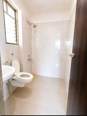Bathroom in 1 BHK Apartment at Puranik Aldea Espanola, Baner – for Rent