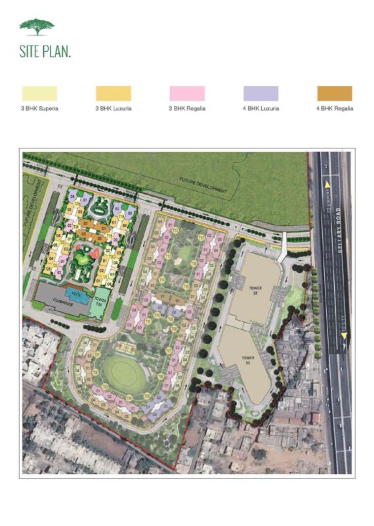 undefined, l-t-raintree-boulevard 4 Bedroom 3162 Sq.Ft. Apartment In Hebbal Bangalore 10564079