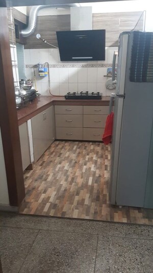 Kitchen in 3 BHK Builder Floor at Savitri Nagar – for Sale